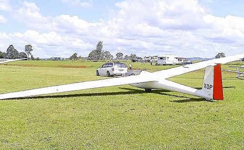 The last week has been hectic for the Gympie Gliding Club after notching up 50 flights last weekend. The last week has been hectic for the Gympie Gliding Club after notching up 50 flights last weekend.